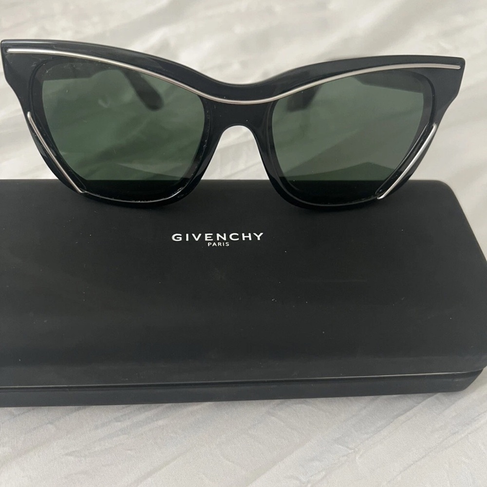 Givenchy Black Cat-Eye Sunglasses